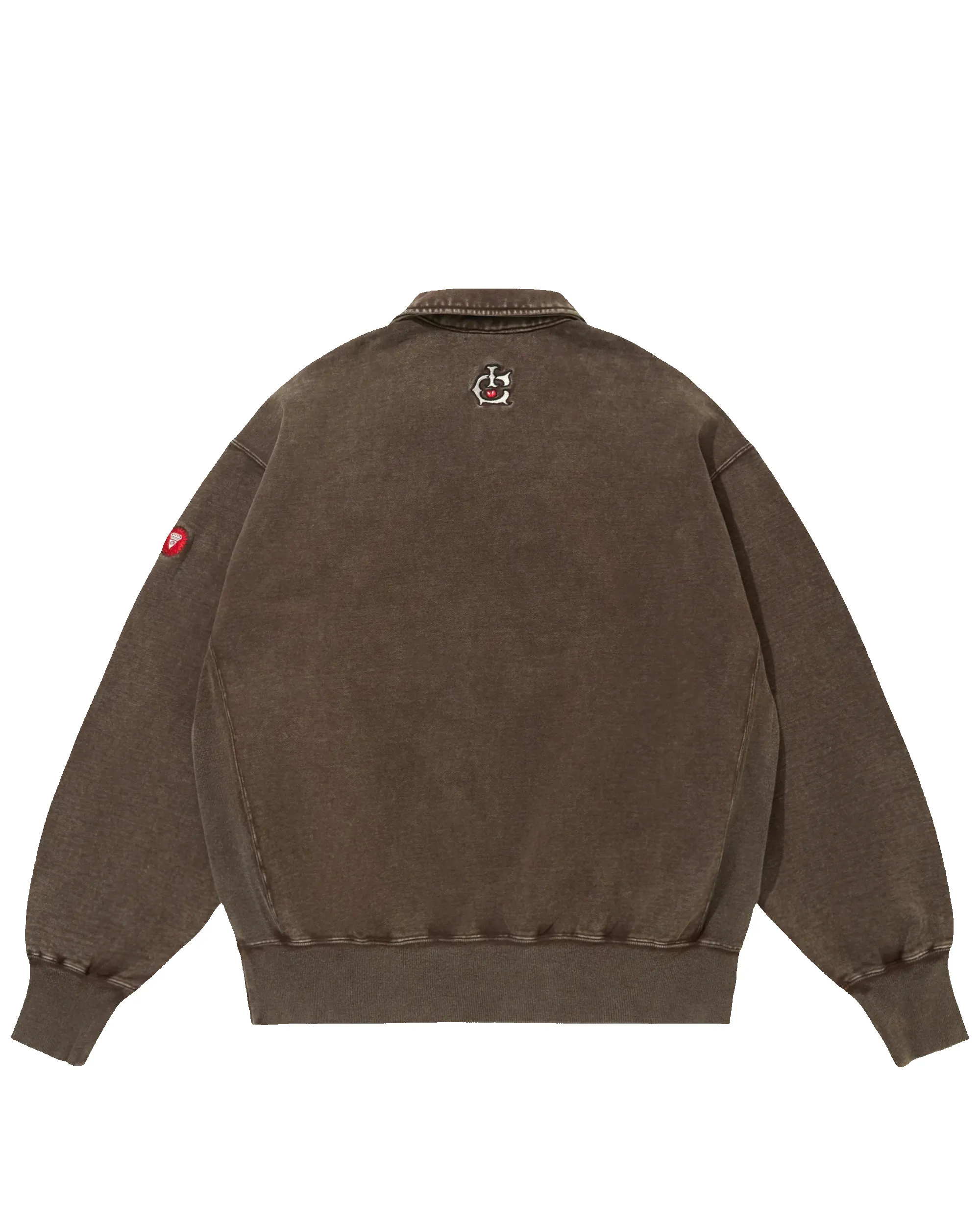 Emboridered Logo Damaged Half Zip Sweatshirt sold by Billionaire Boys Club product image thumbnail 2