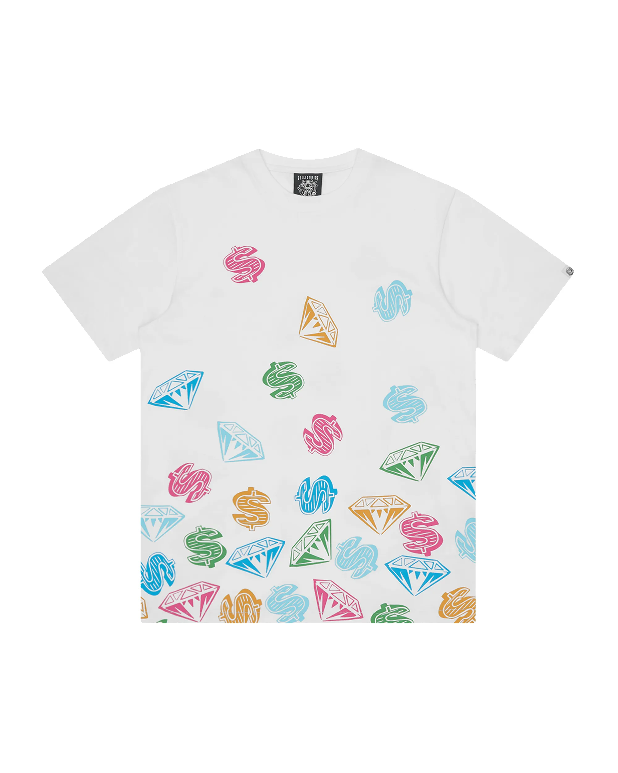 Diamonds & Dollars Jumble T-Shirt sold by Billionaire Boys Club