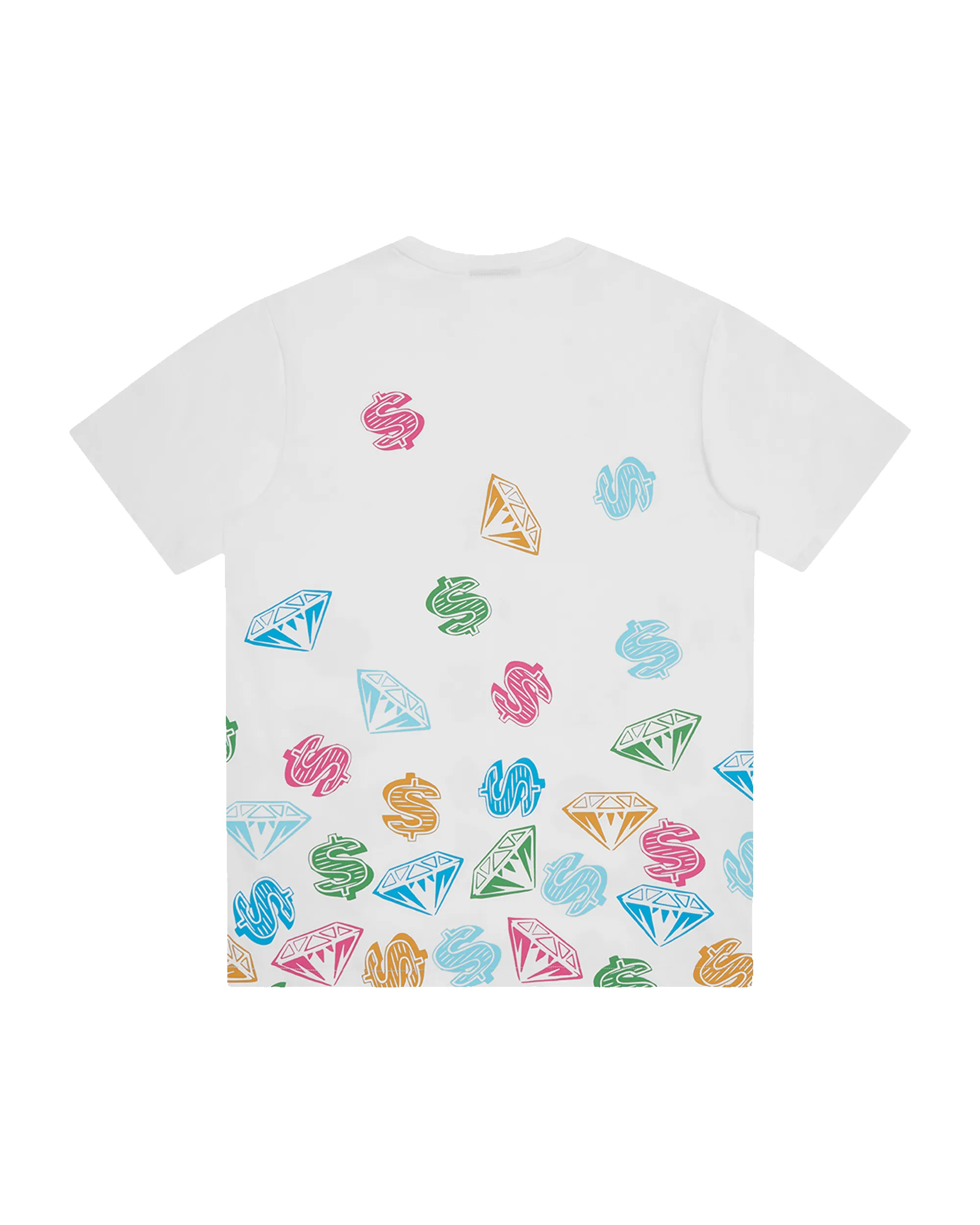 Diamonds & Dollars Jumble T-Shirt sold by Billionaire Boys Club product image thumbnail 2