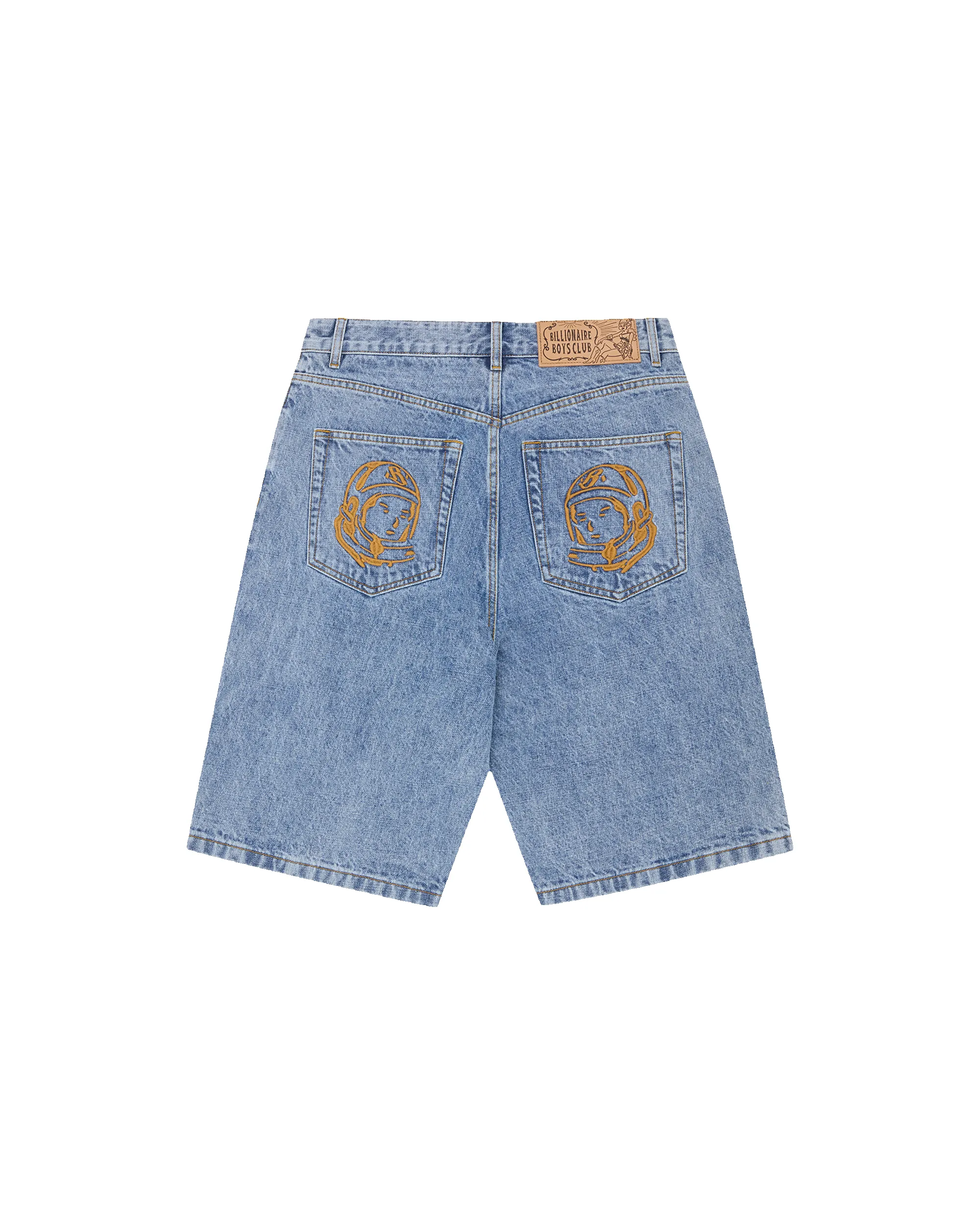 Faded Arch Logo Denim Shorts sold by Billionaire Boys Club product image thumbnail 2