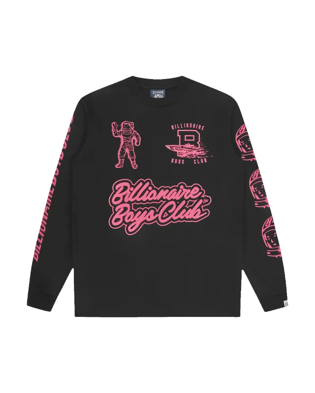 Global Regatta Multi Print LS T-Shirt sold by Billionaire Boys Club