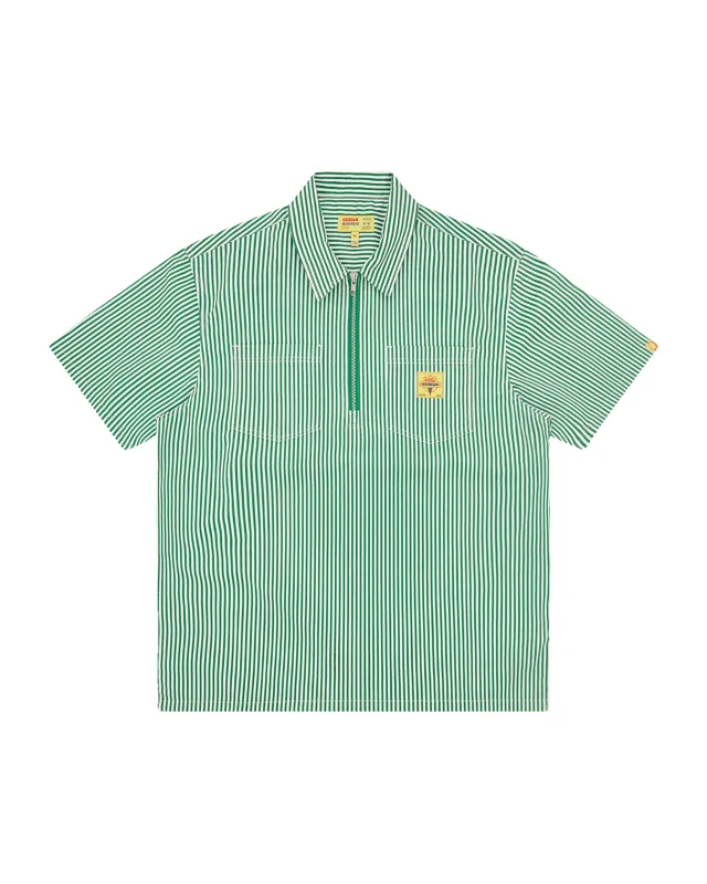 IC Services Quarter Zip Work Shirt sold by Billionaire Boys Club