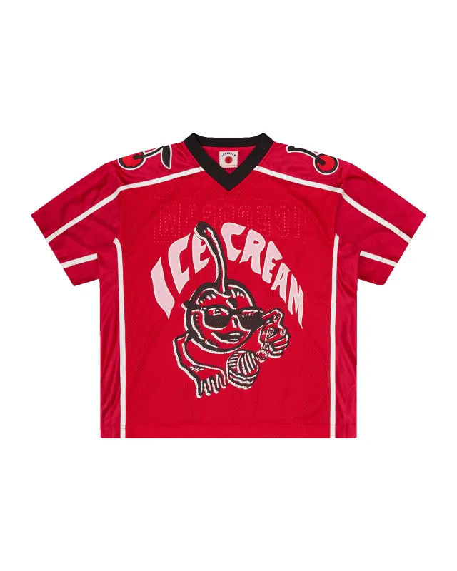 Womens Cherry Football Jersey sold by Billionaire Boys Club