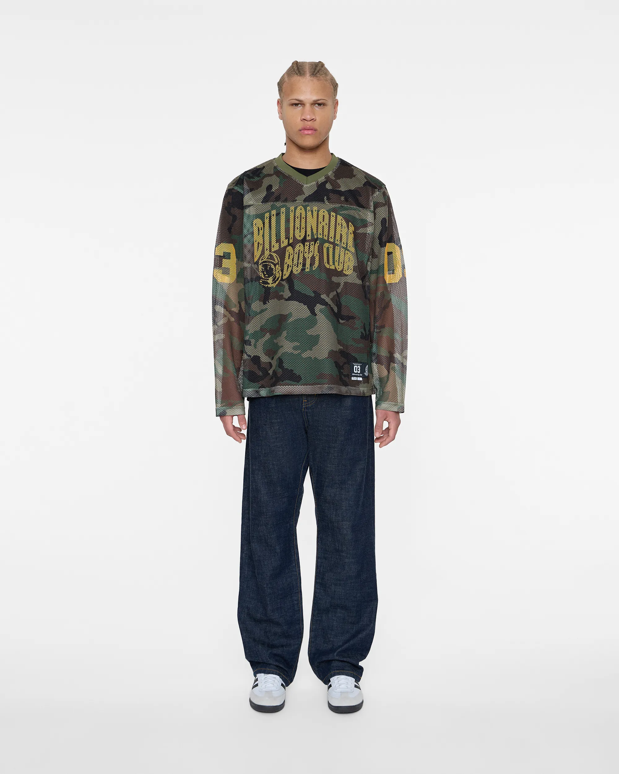 Camo Curve SS Knit (Boxy Fit) sold by Billionaire Boys Club product image thumbnail 3