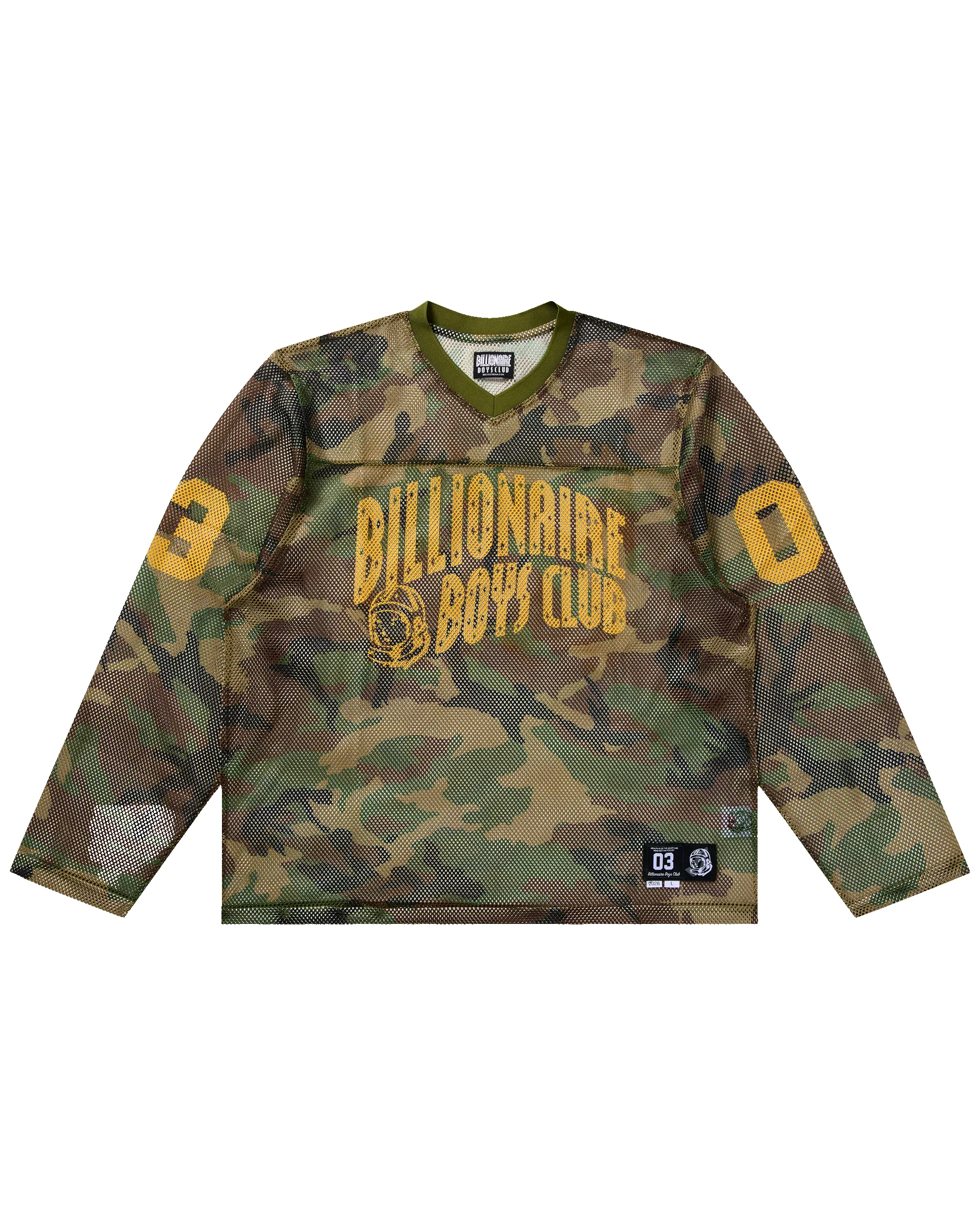 Camo Curve SS Knit (Boxy Fit) sold by Billionaire Boys Club