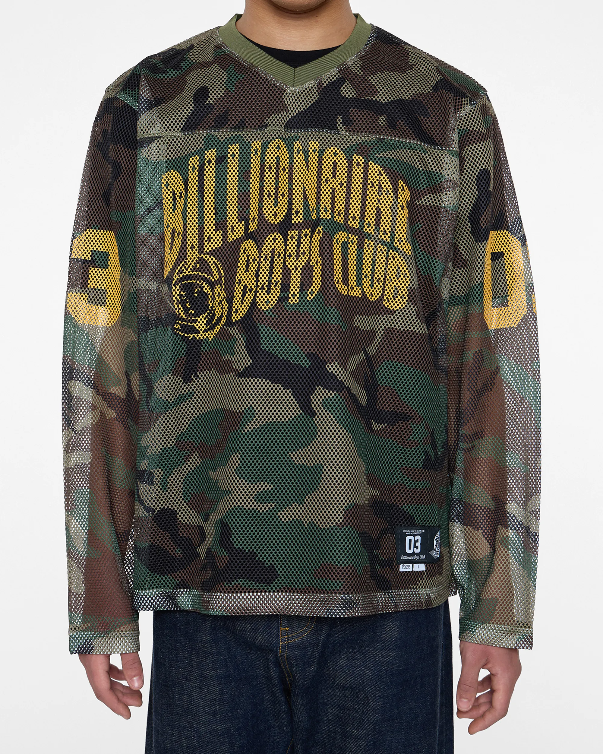 Camo Curve SS Knit (Boxy Fit) sold by Billionaire Boys Club product image thumbnail 4