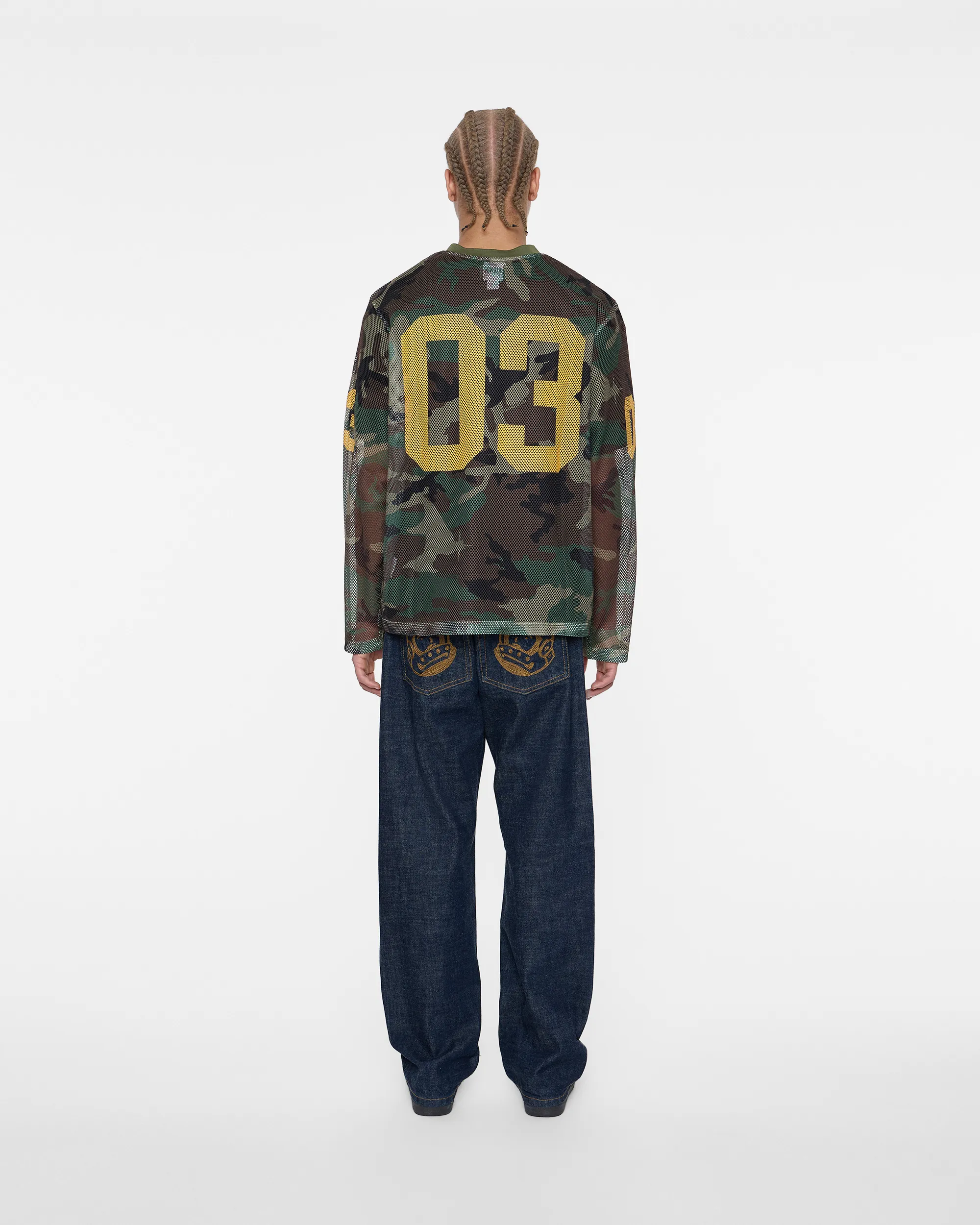 Camo Curve SS Knit (Boxy Fit) sold by Billionaire Boys Club product image thumbnail 5