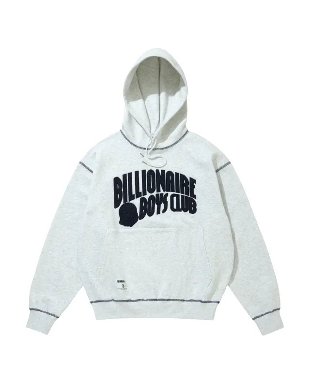 Felt Logo Hoodie Arch Logo made by Billionaire Boys Club