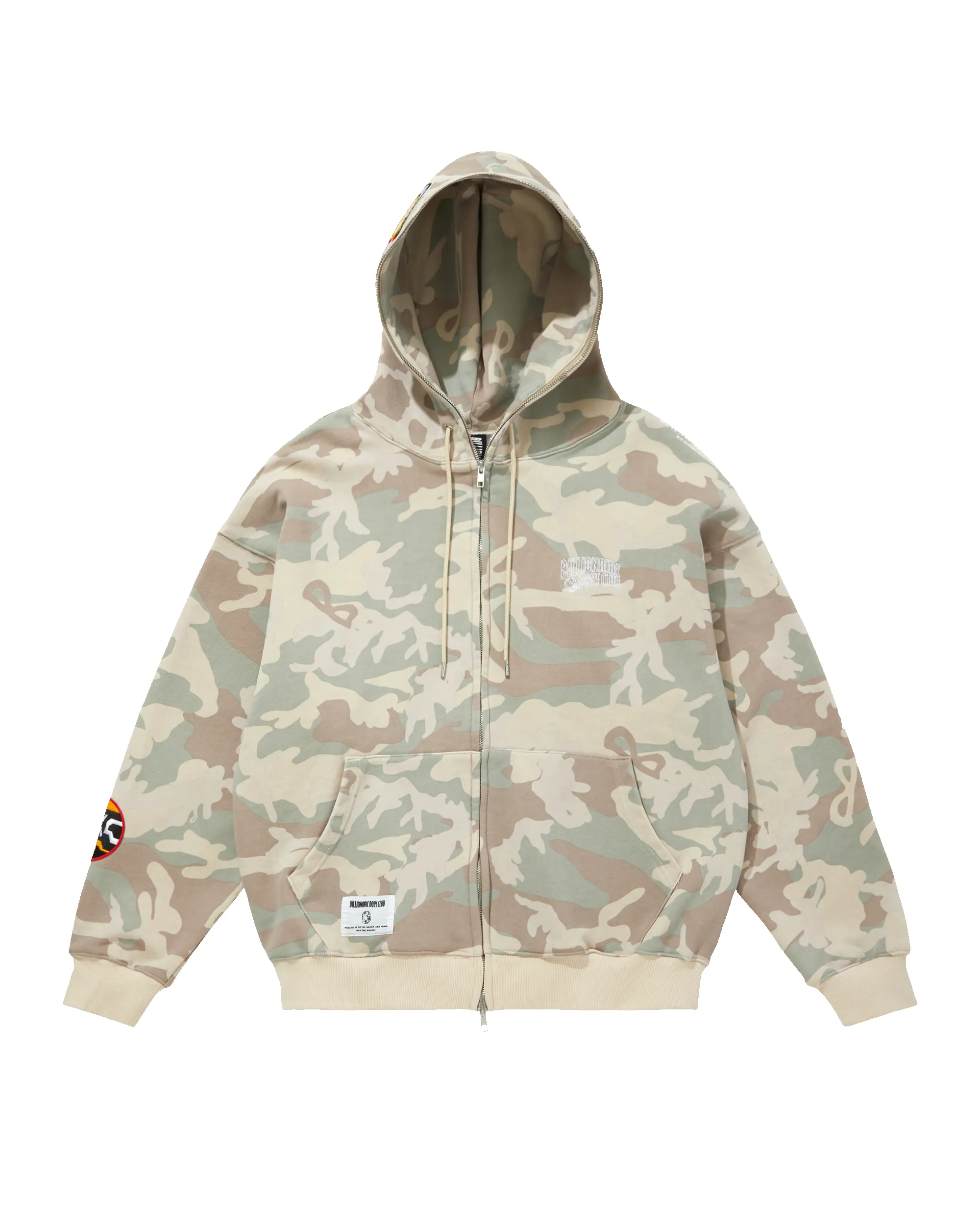 Cotton Full Zip Up Hoodie sold by Billionaire Boys Club