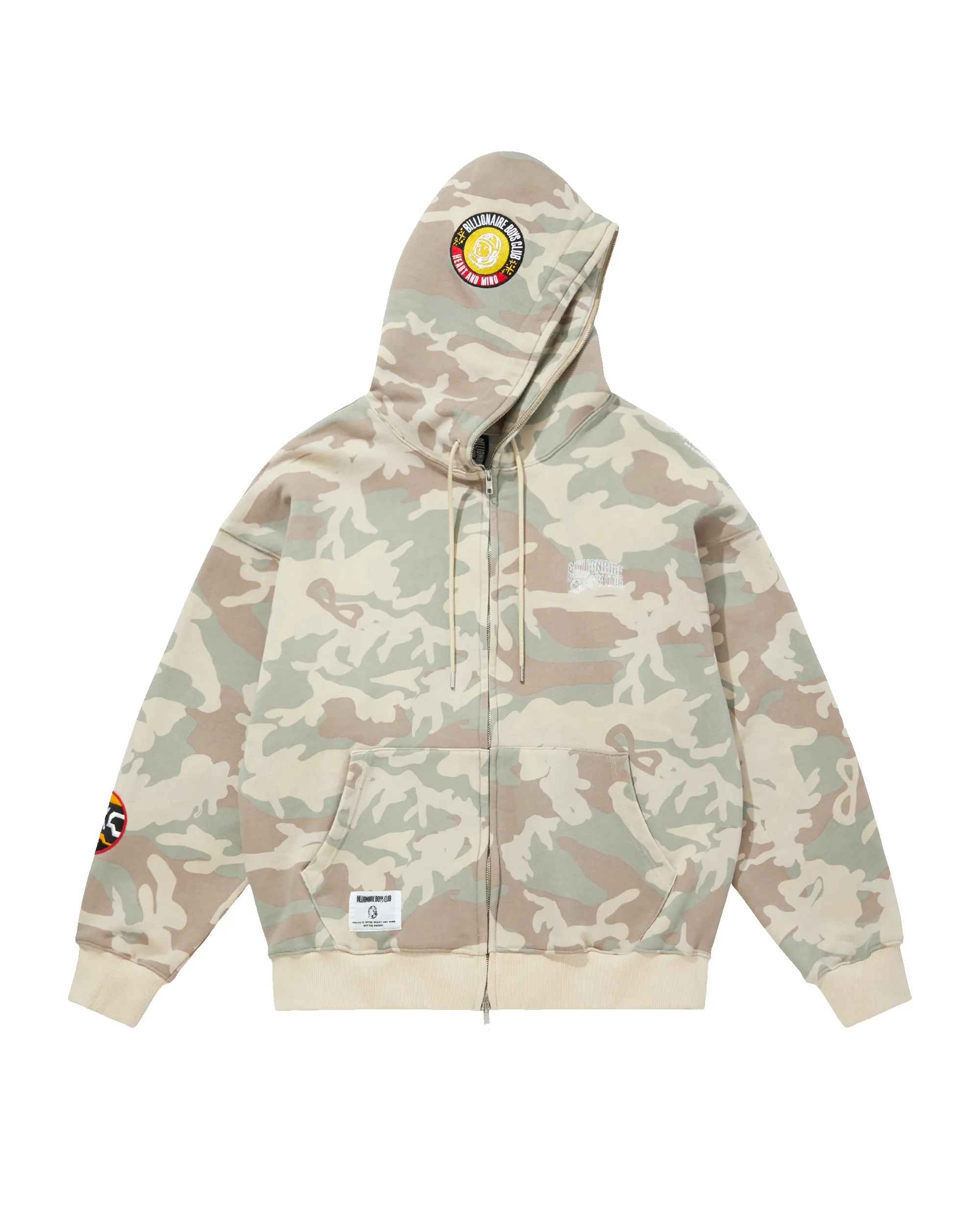 Cotton Full Zip Up Hoodie sold by Billionaire Boys Club product image thumbnail 2
