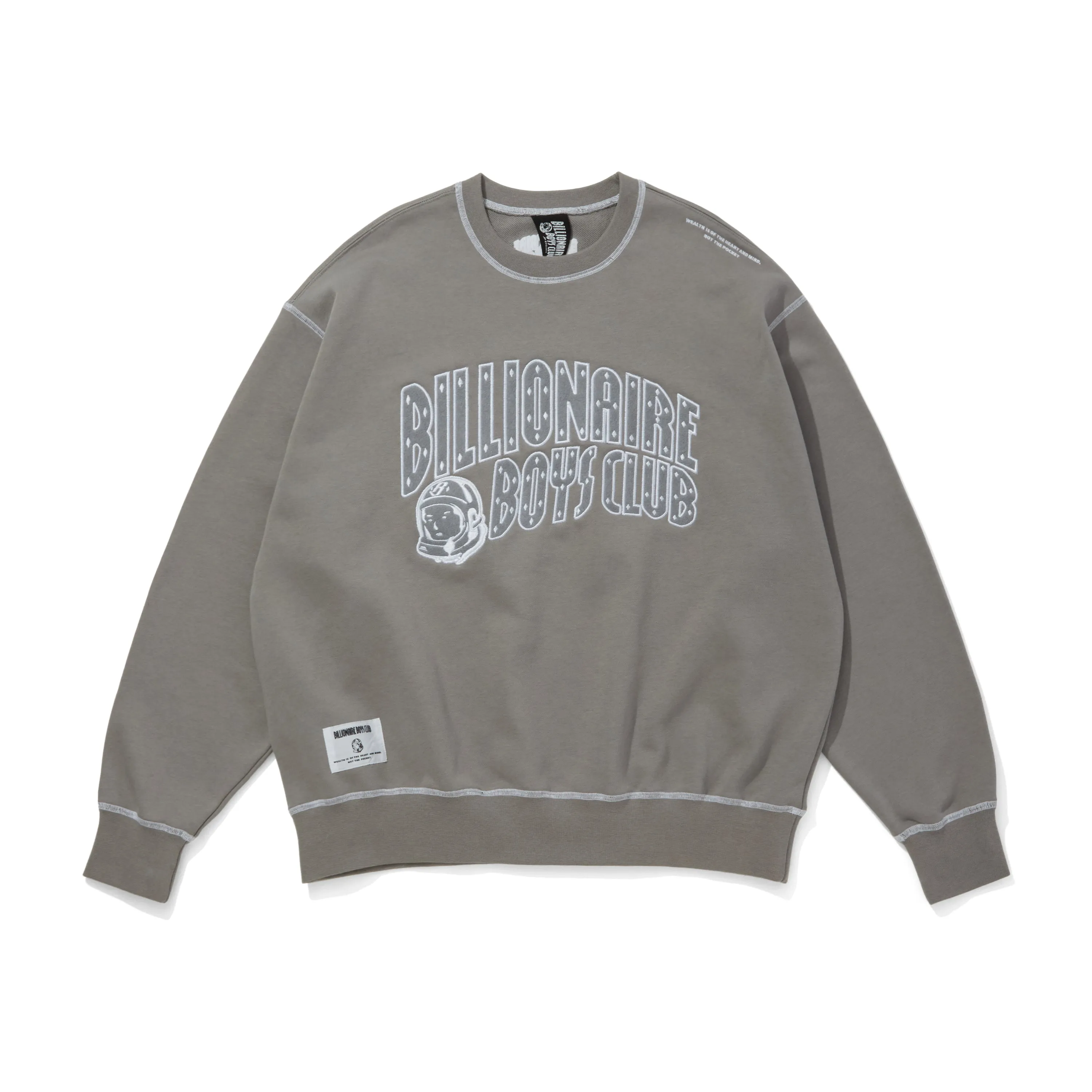 Felt Logo Sweatshirt Arch Logo sold by Billionaire Boys Club