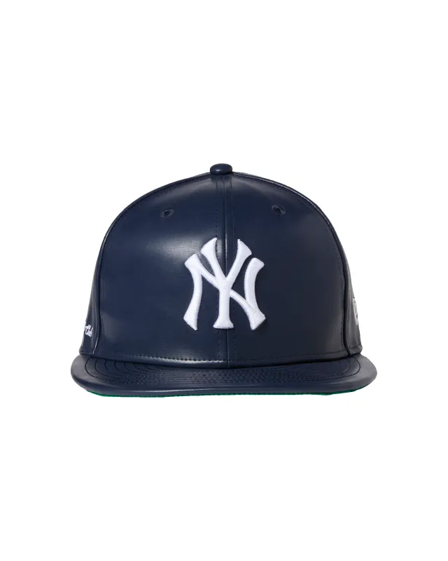 New York Yankees Leather 59FIFTY Fitted Hat | Parallel