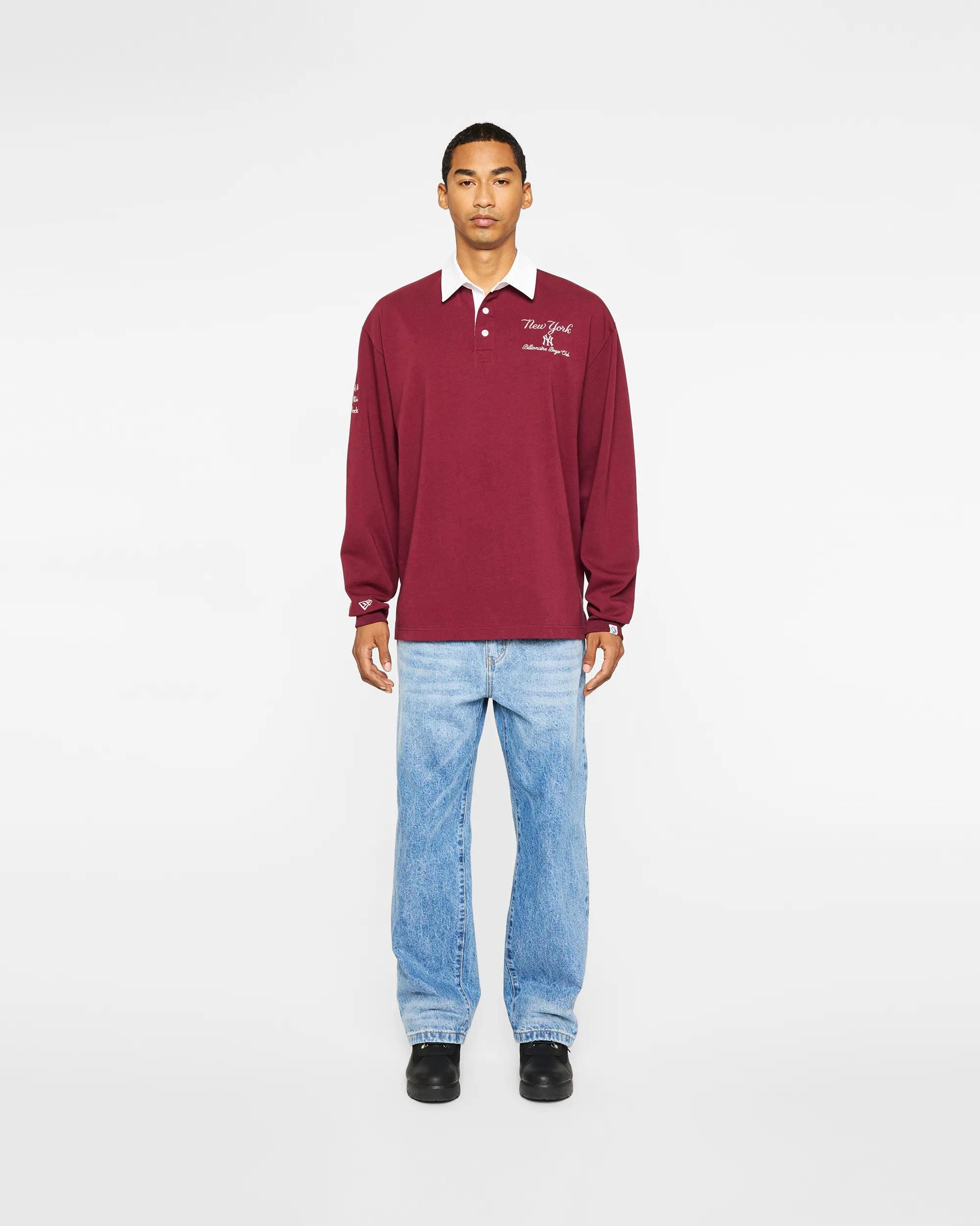 NY Yankees Long-Sleeve Rugby sold by Billionaire Boys Club product image thumbnail 3