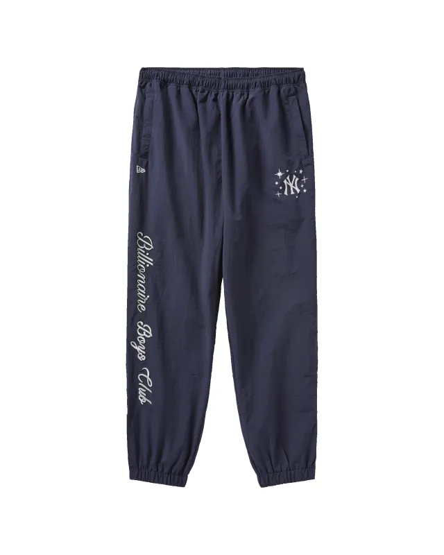 NY Yankees Nylon Windbreaker Pants made by Billionaire Boys Club