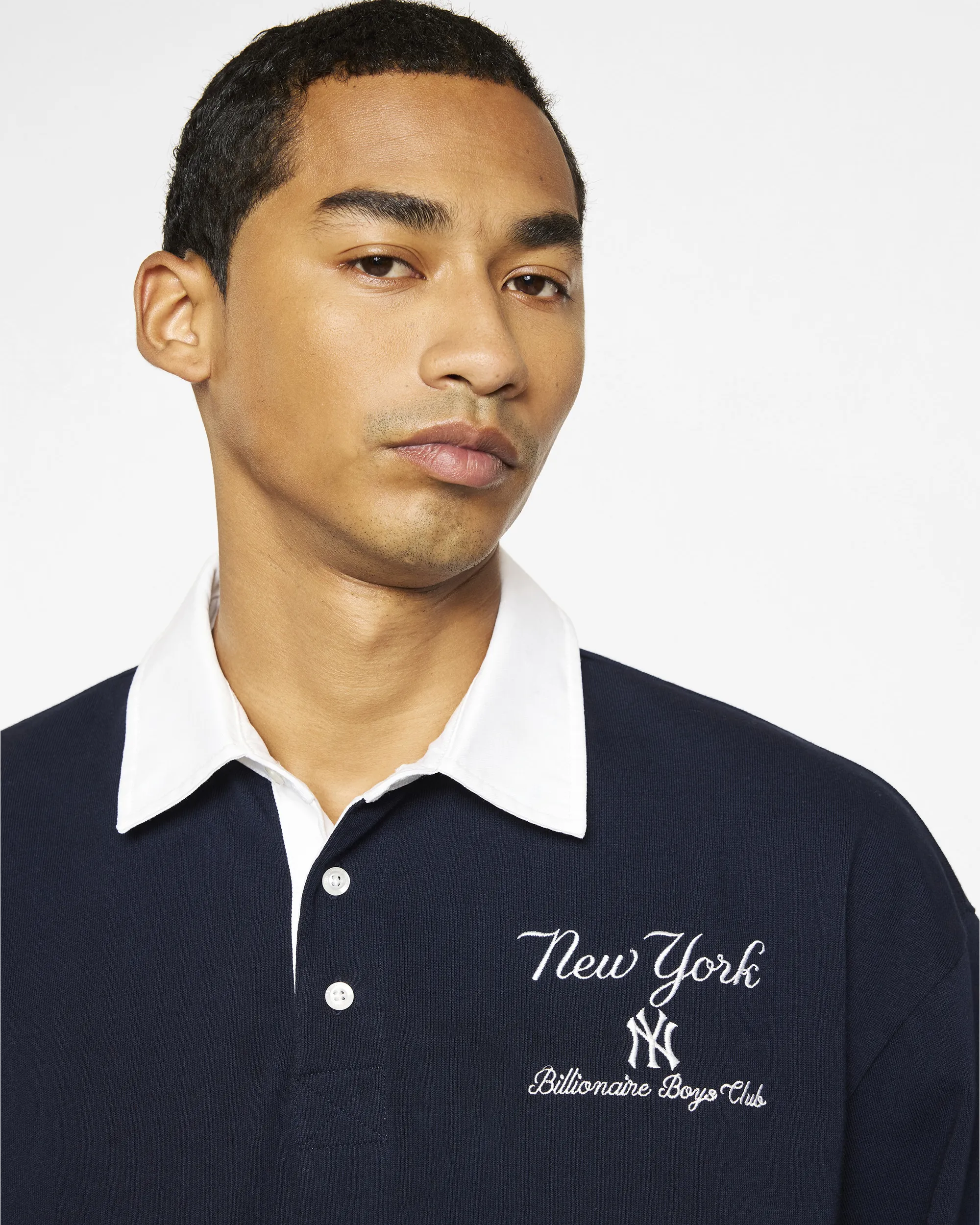 NY Yankees Long-Sleeve Rugby sold by Billionaire Boys Club product image thumbnail 5