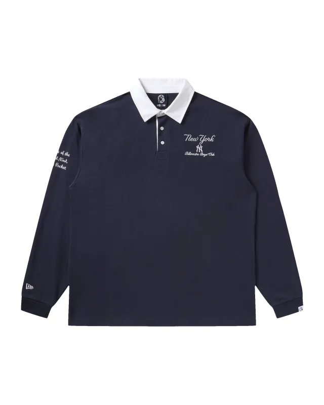 NY Yankees Long-Sleeve Rugby made by Billionaire Boys Club