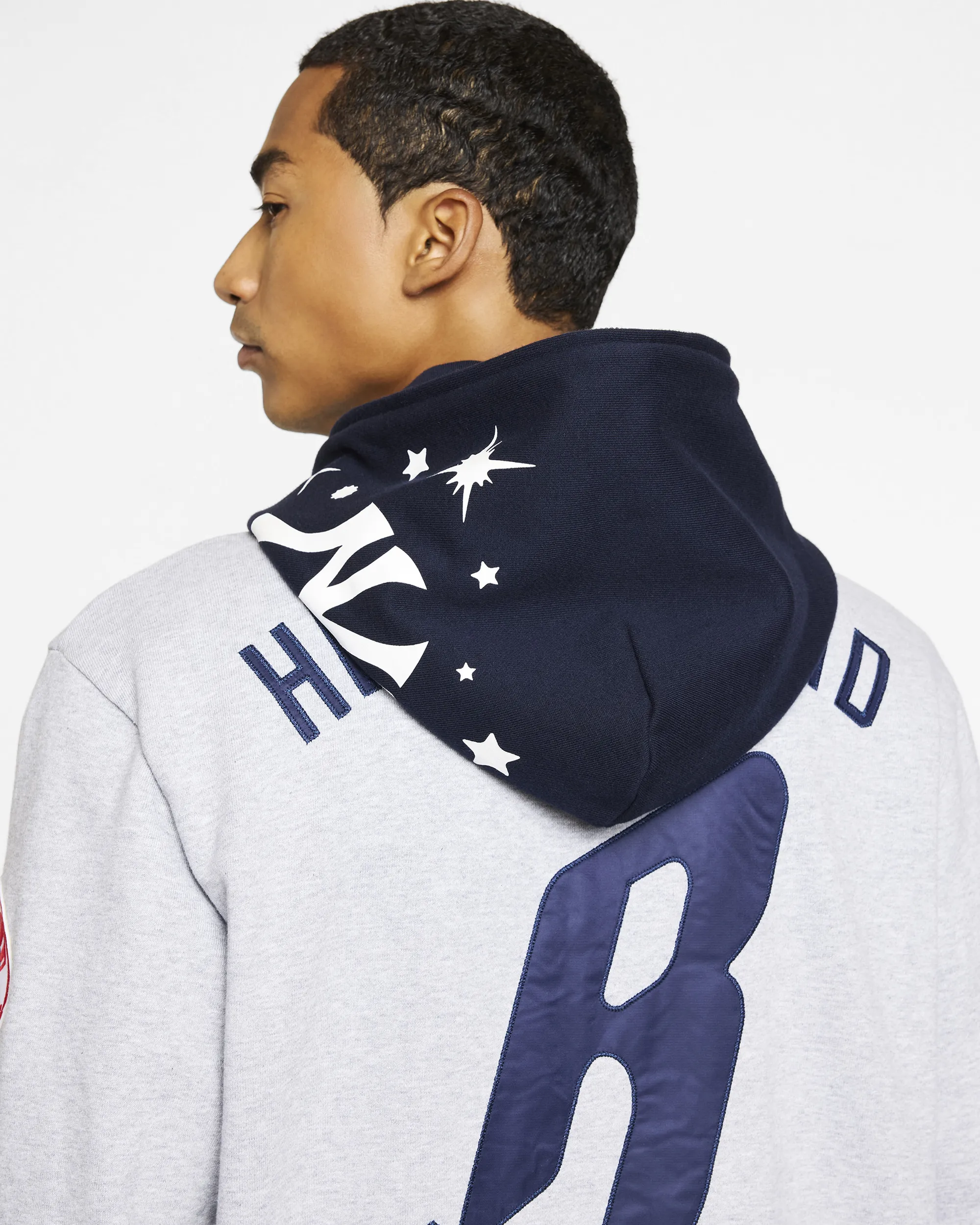 NY Yankees Blocked Zip Hood sold by Billionaire Boys Club product image thumbnail 5