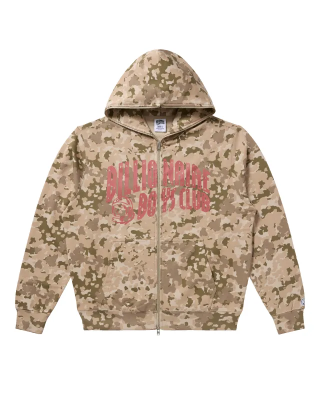 Camo Zip Hoodie made by Billionaire Boys Club