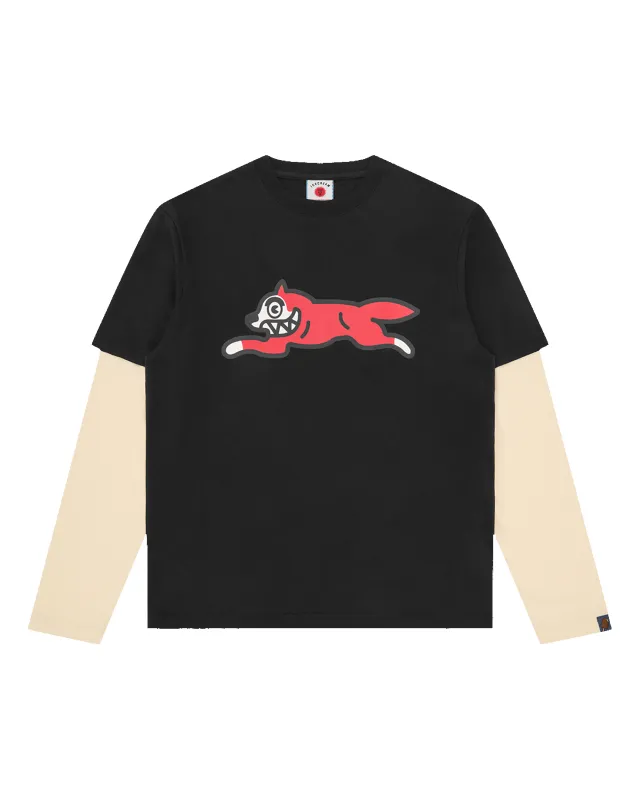 Running Dog Layered LS T-Shirt made by Billionaire Boys Club