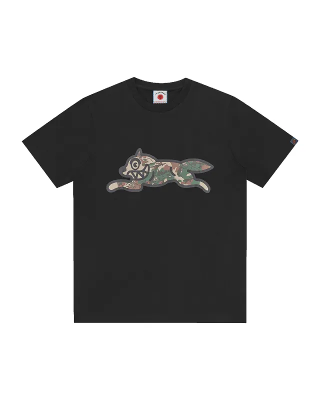 Camo Running Dog Woodland T-Shirt made by Billionaire Boys Club