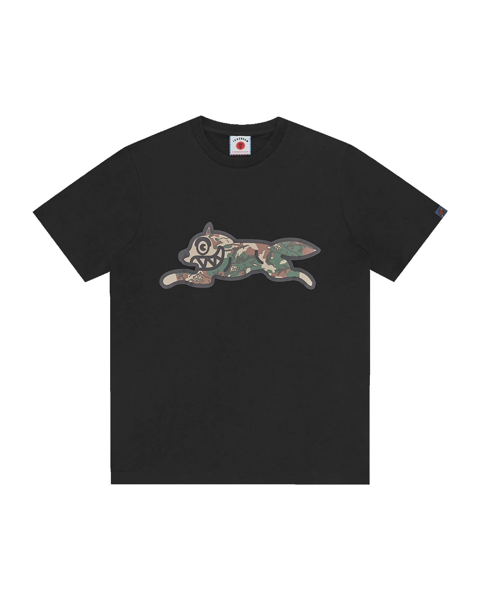Camo Running Dog Woodland T-Shirt sold by Billionaire Boys Club