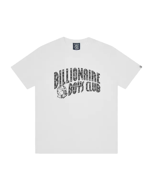 Leopard Print Arch Logo T-Shirt made by Billionaire Boys Club