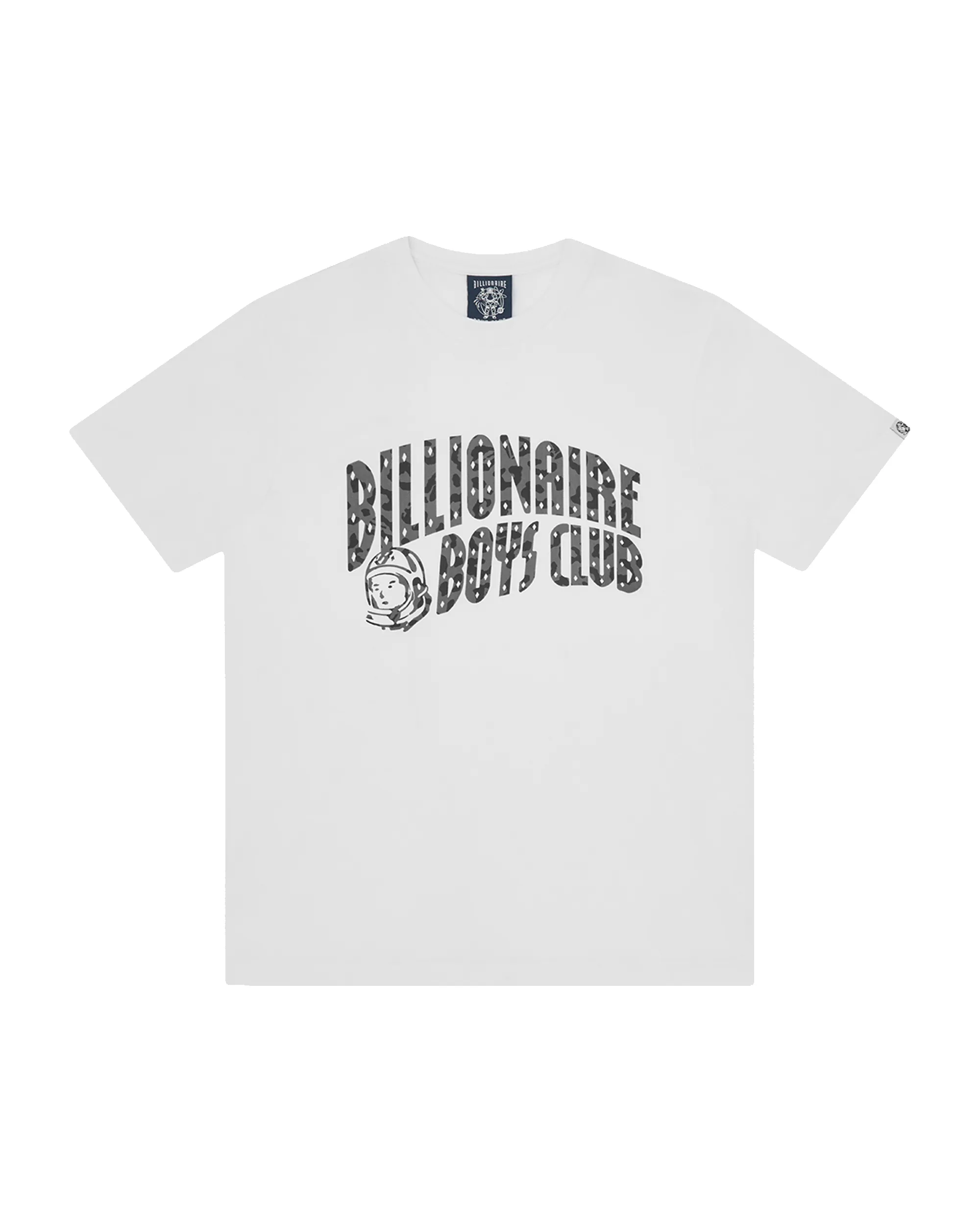Leopard Print Arch Logo T-Shirt sold by Billionaire Boys Club