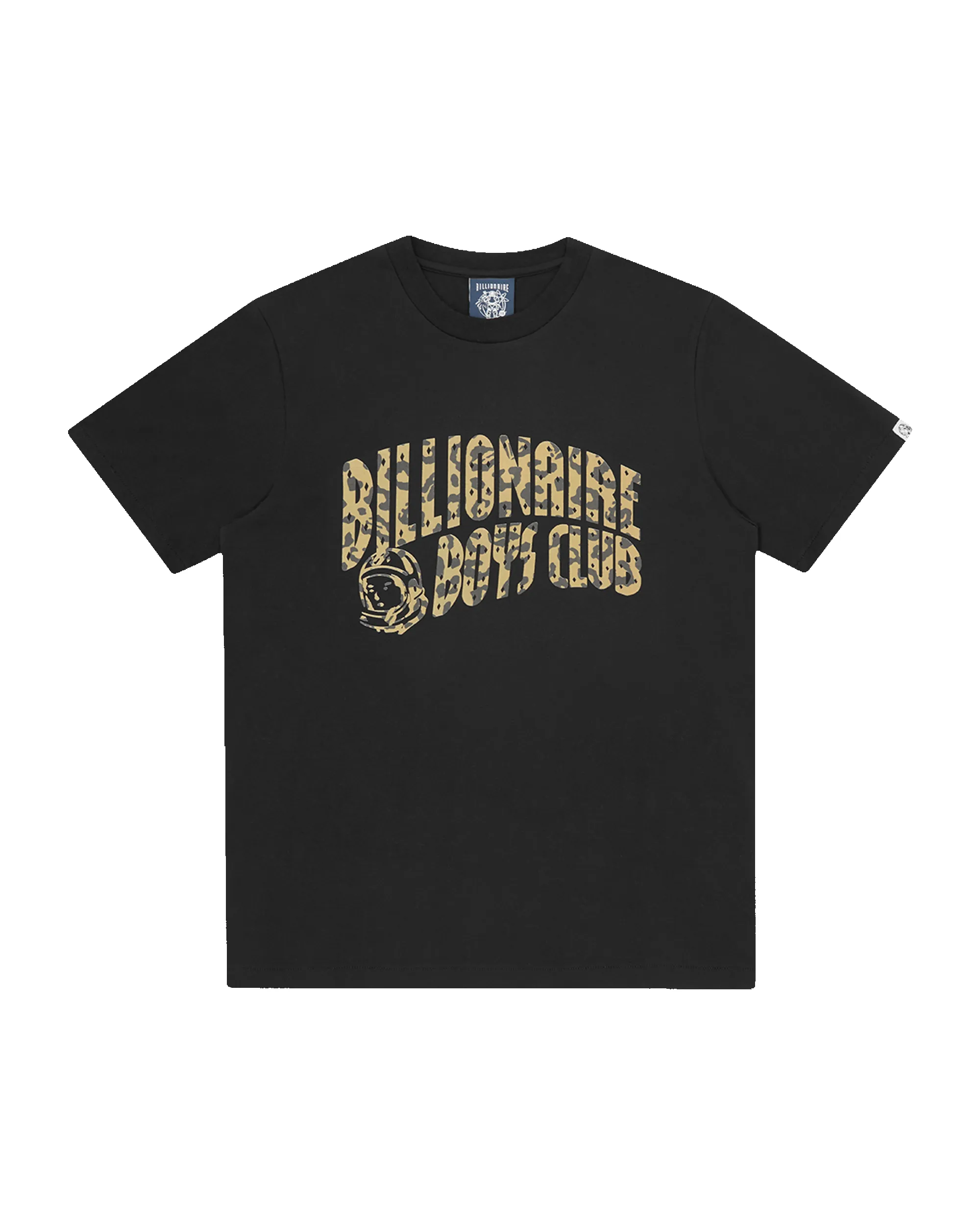 Leopard Print Arch Logo T-Shirt sold by Billionaire Boys Club