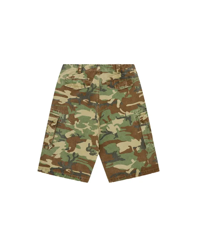 Distressed Oversized Cargo Shorts made by Billionaire Boys Club