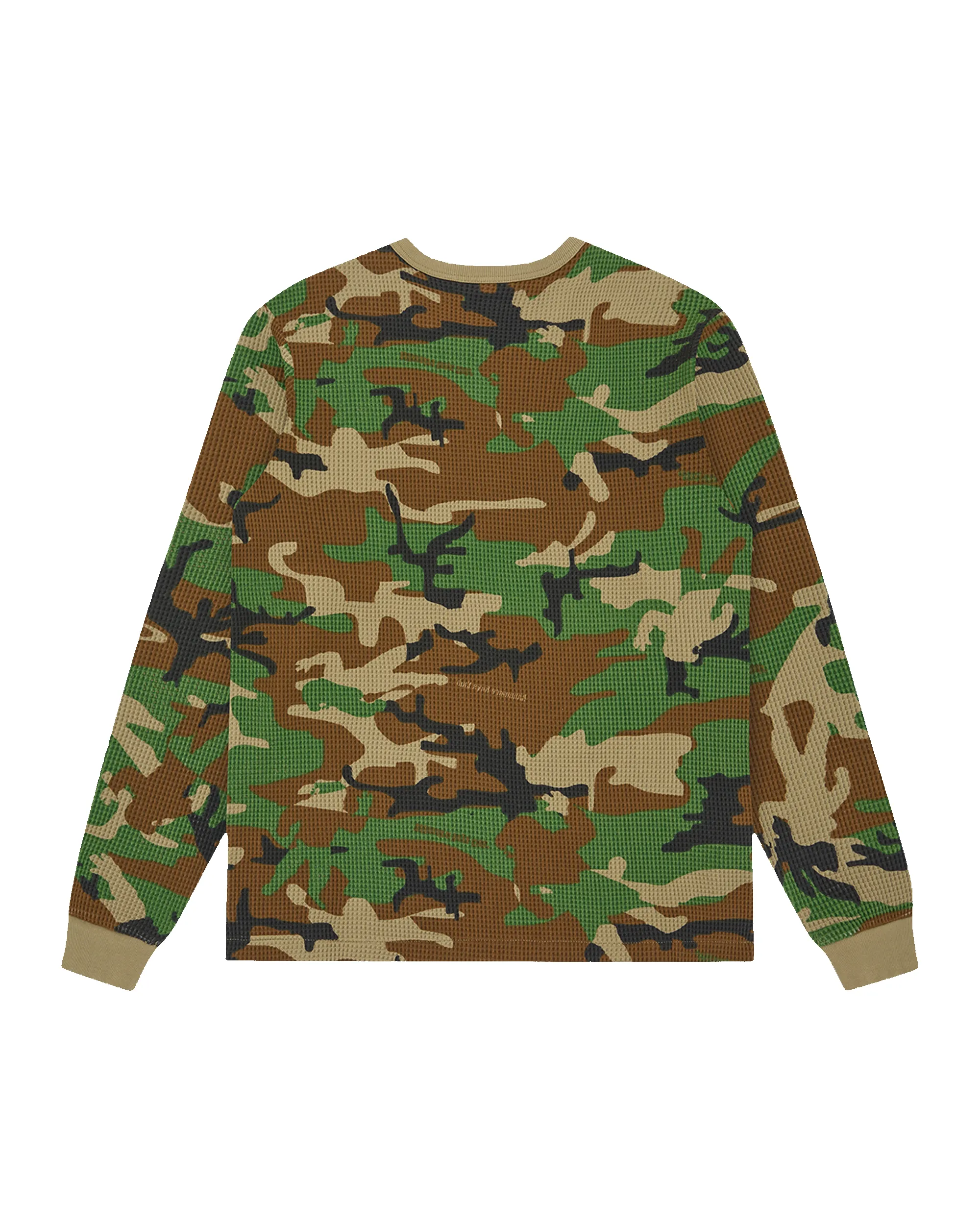 Camo Waffle LS T-Shirt sold by Billionaire Boys Club product image thumbnail 2