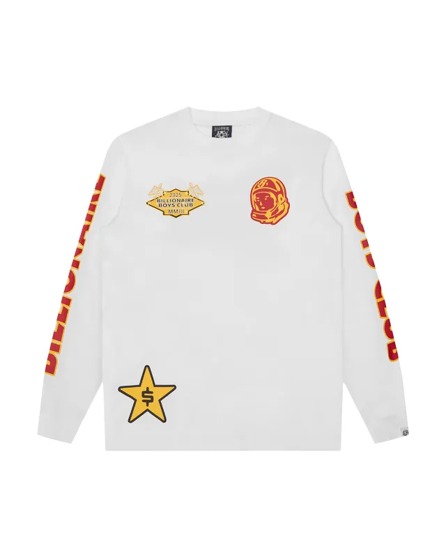 Multi Graphic LS T-Shirt made by Billionaire Boys Club