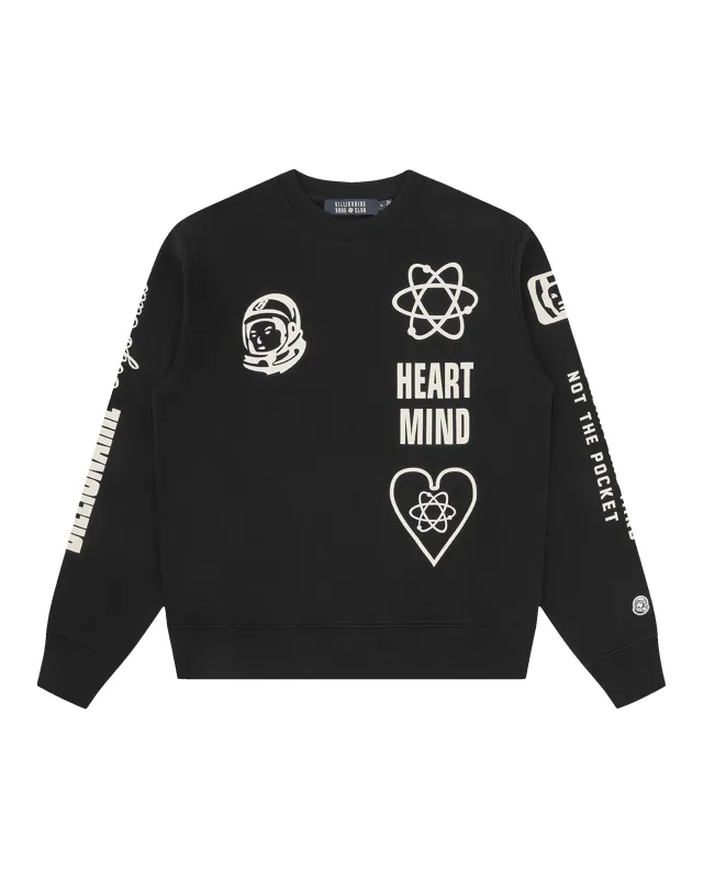 Multi Print Crewneck made by Billionaire Boys Club