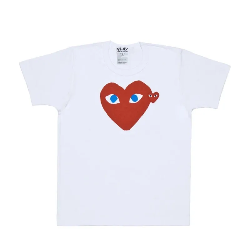 PLAY RED HEART BLUE EYED T-SHIRT sold by Billionaire Boys Club