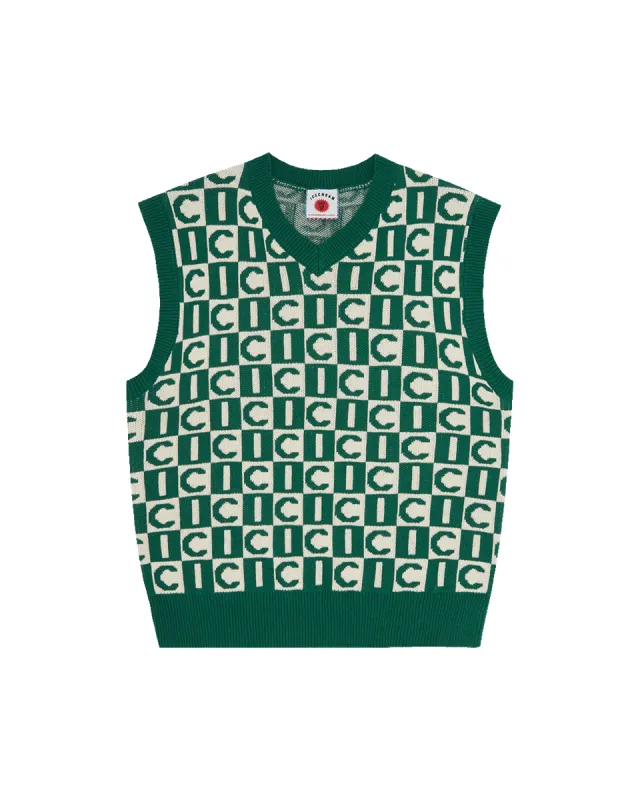 Monogram Knitted Vest made by Billionaire Boys Club