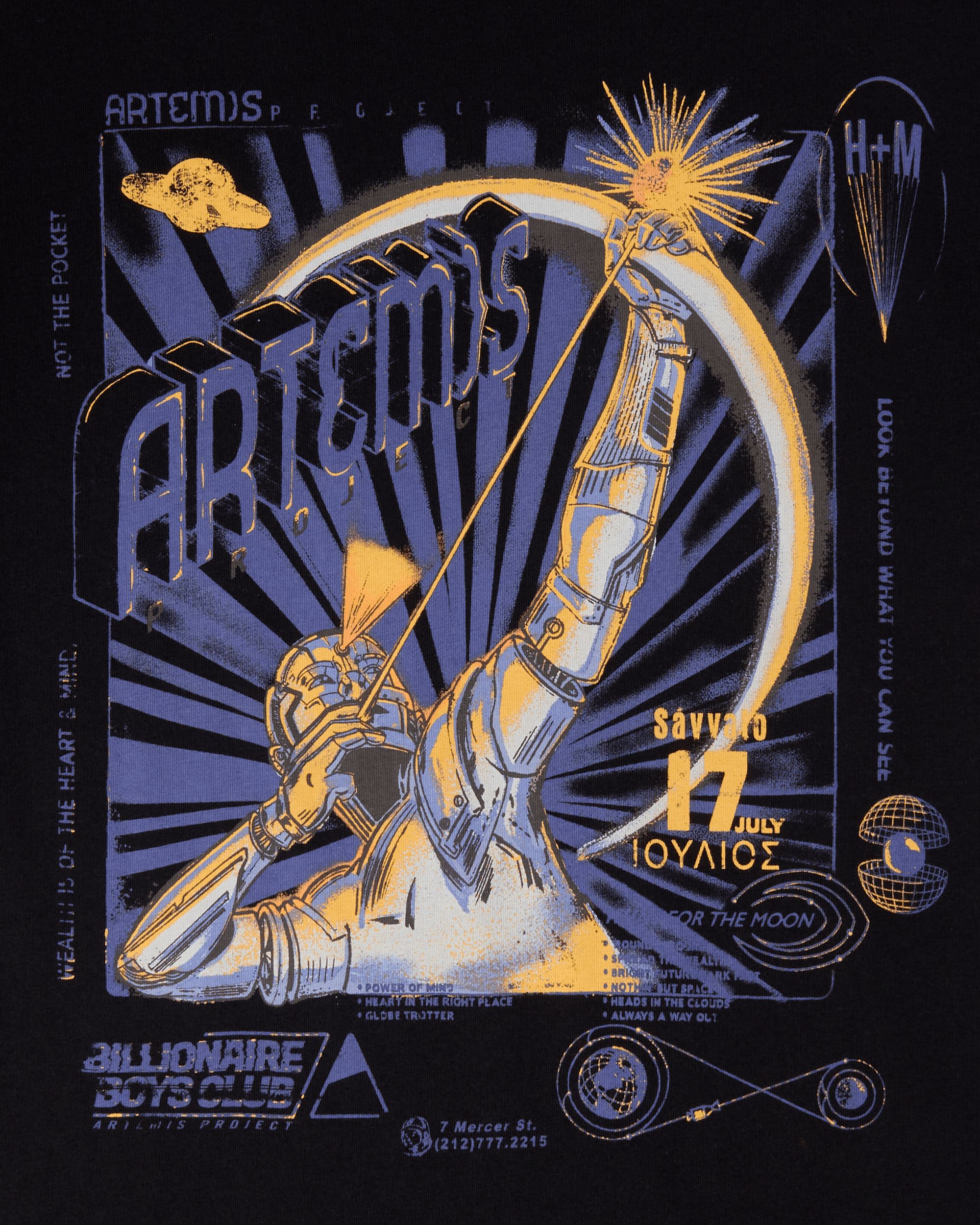 Artemis Poster S/S Tee sold by Billionaire Boys Club product image thumbnail 3