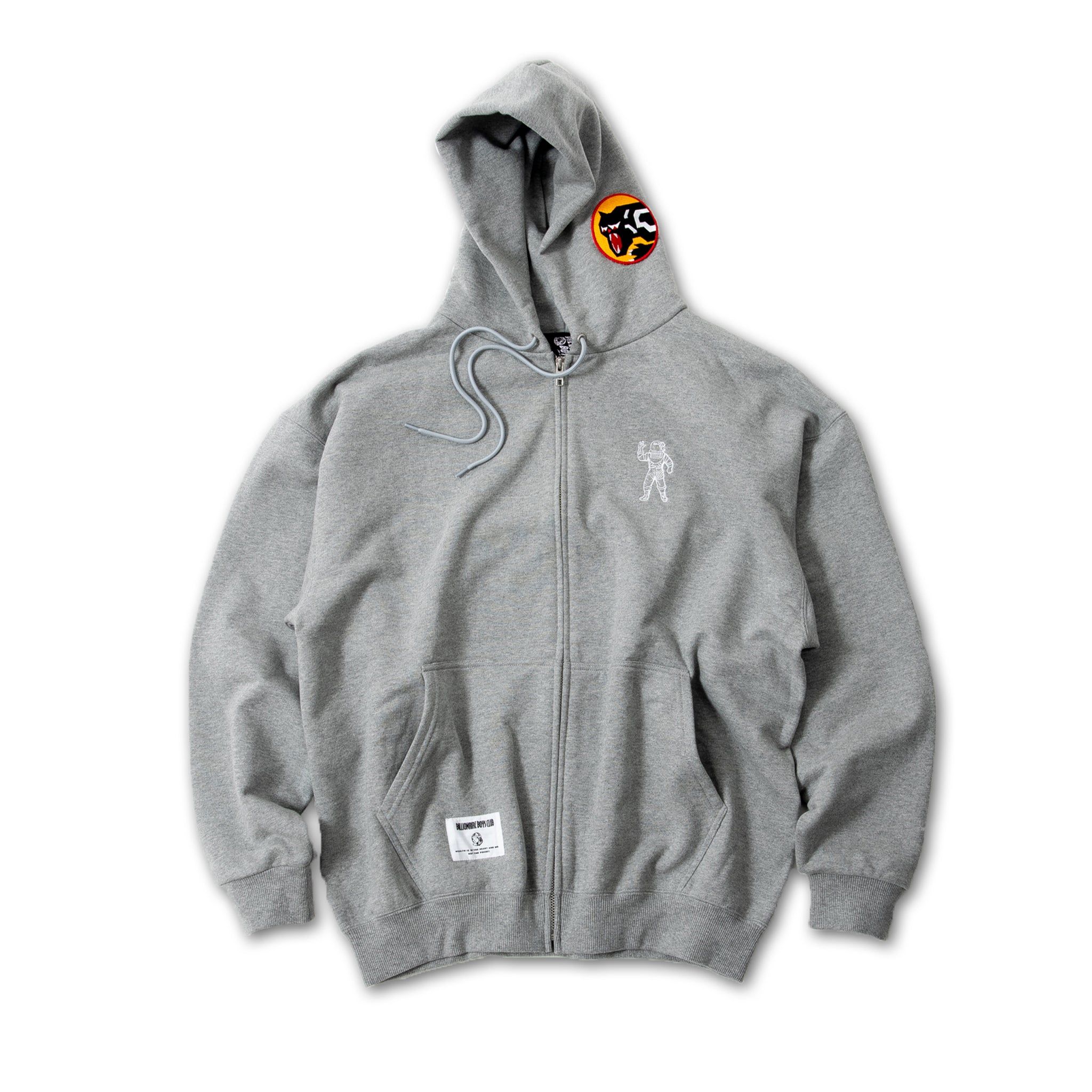 EMBROIDERED LOGO ZIP UP HOODIE sold by Billionaire Boys Club