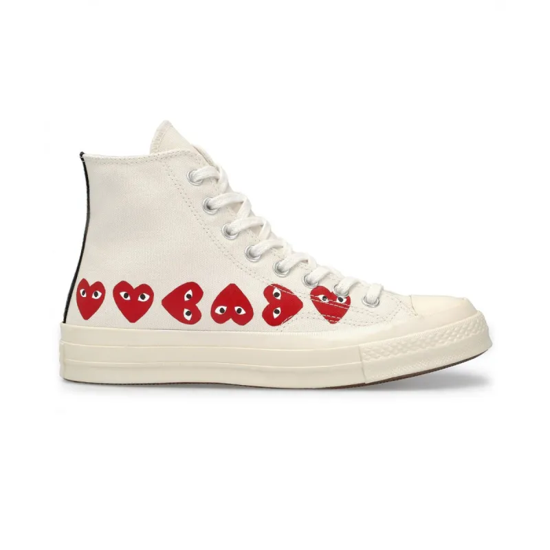 CHUCK TAYLOR ALL STAR MULTI HEART HIGH TOP sold by Billionaire Boys Club