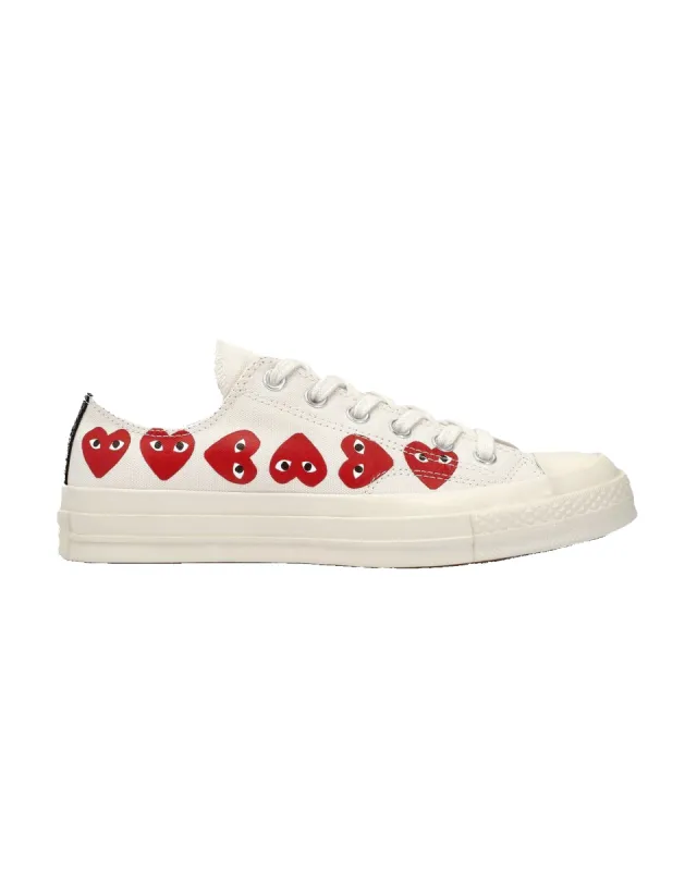 CHUCK TAYLOR ALL STAR MULTI HEART LOW TOP sold by Billionaire Boys Club