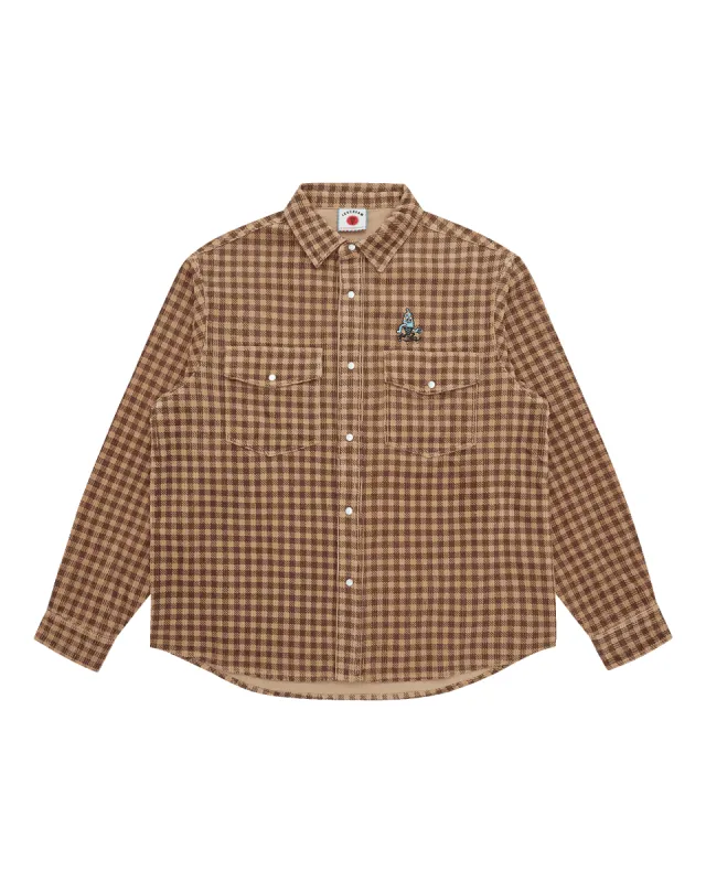 Corduroy Check Shirt sold by Billionaire Boys Club