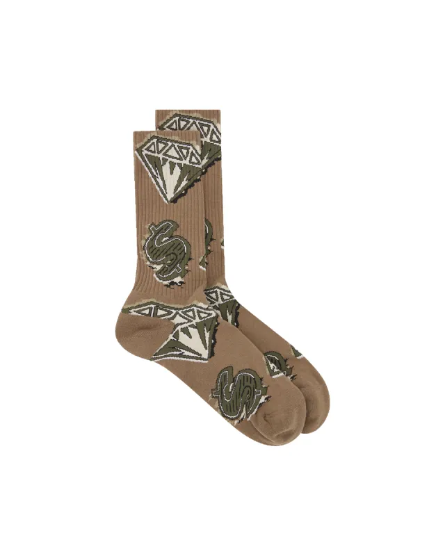 Diamonds & Dollars Socks sold by Billionaire Boys Club