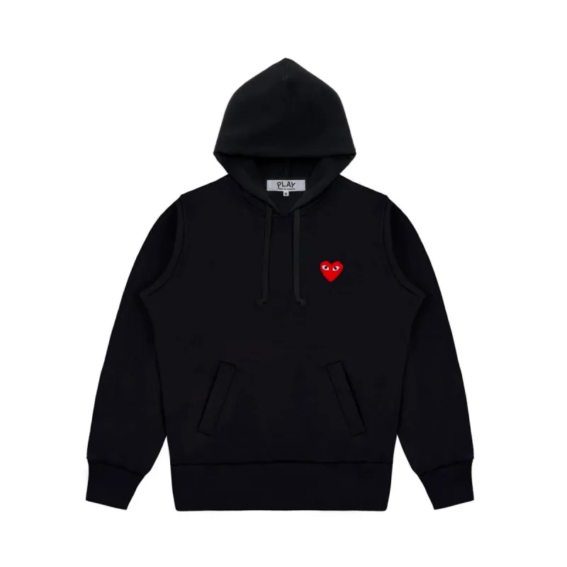 HOODIE WITH SMALL RED HEART sold by Billionaire Boys Club