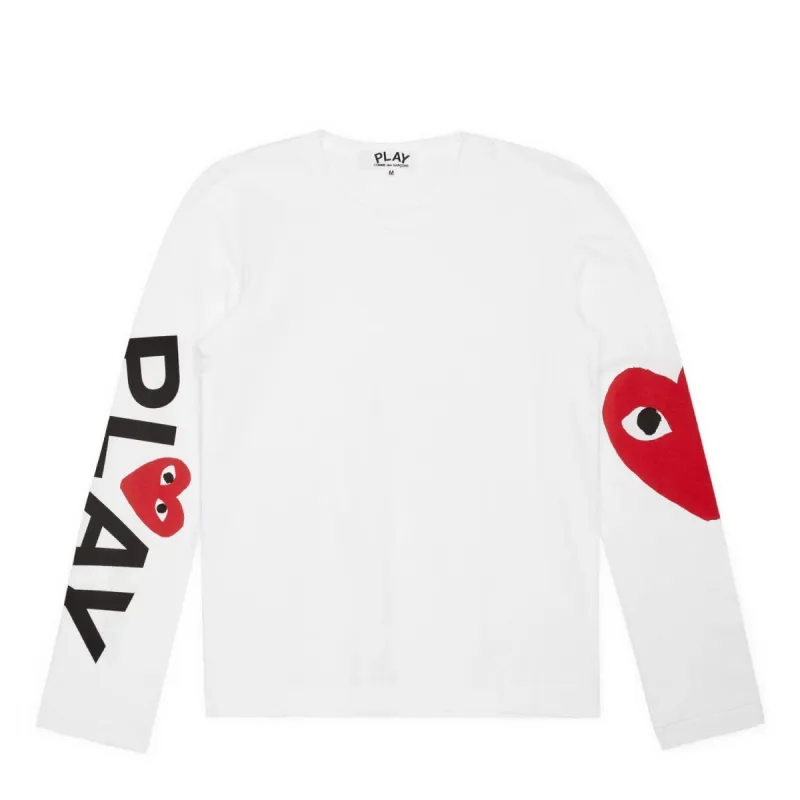 PLAY BIG HEART LONG SLEEVE TEE sold by Billionaire Boys Club