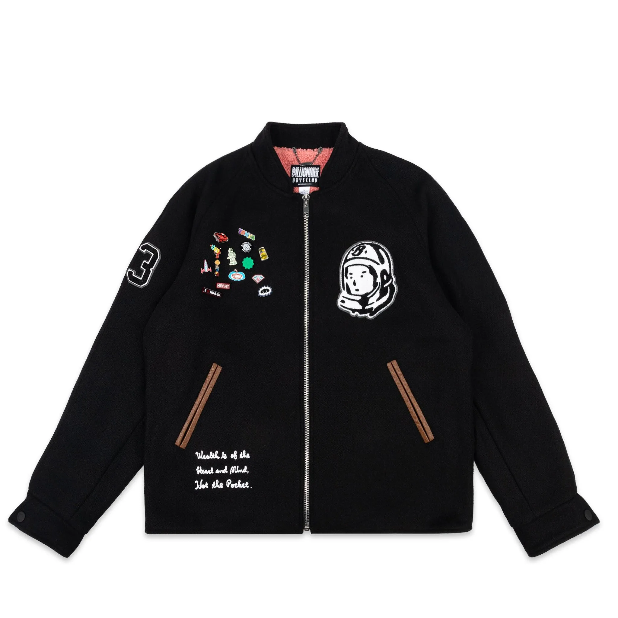 HELMET VARSITY JACKET sold by Billionaire Boys Club