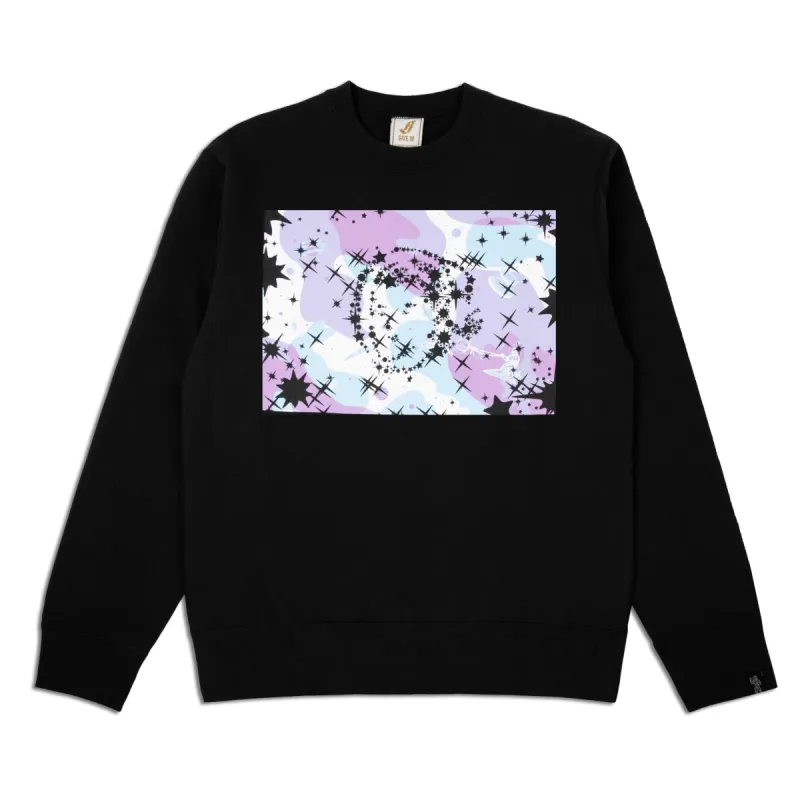 BBC PASTEL SPACE CAMO CREWNECK #1 made by Billionaire Boys Club