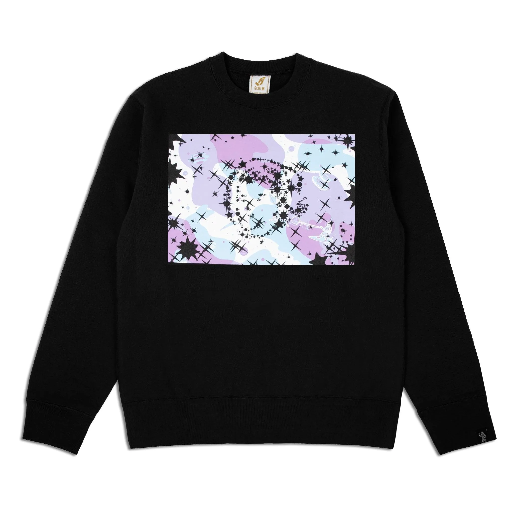 BBC PASTEL SPACE CAMO CREWNECK #1 sold by Billionaire Boys Club