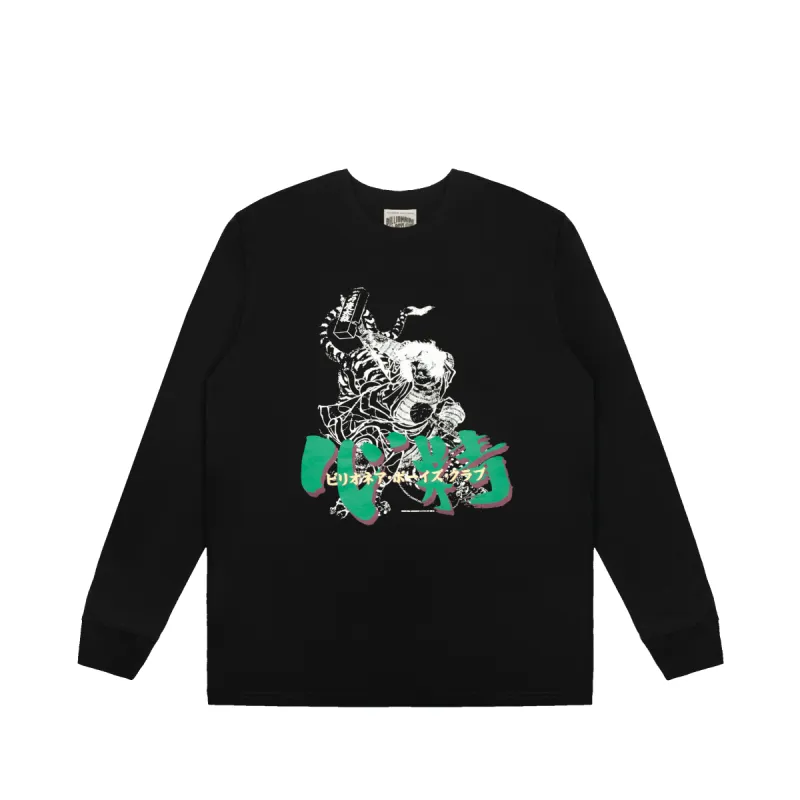 TIGER LONG SLEEVE T-SHIRT sold by Billionaire Boys Club