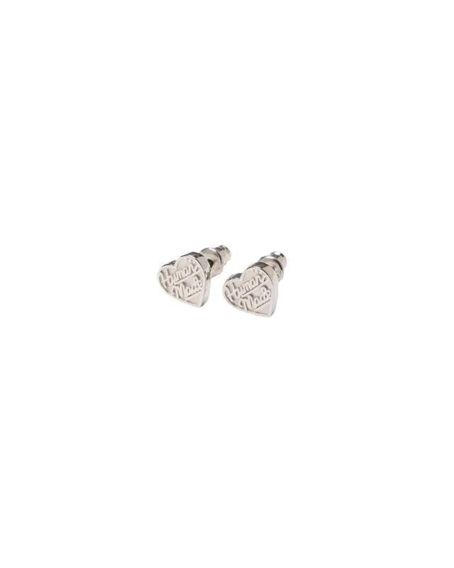 Heart Silver Earring sold by Billionaire Boys Club