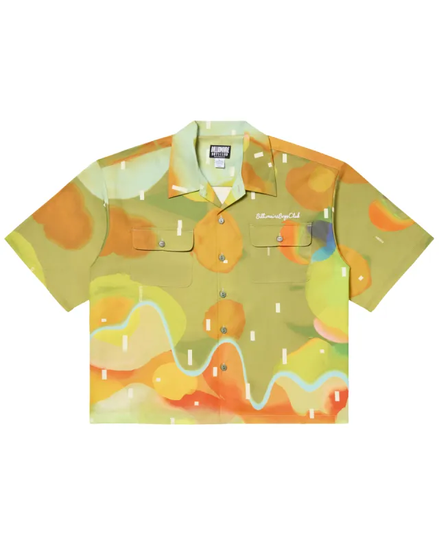 Lifeform Cropped Woven Shirt made by Billionaire Boys Club
