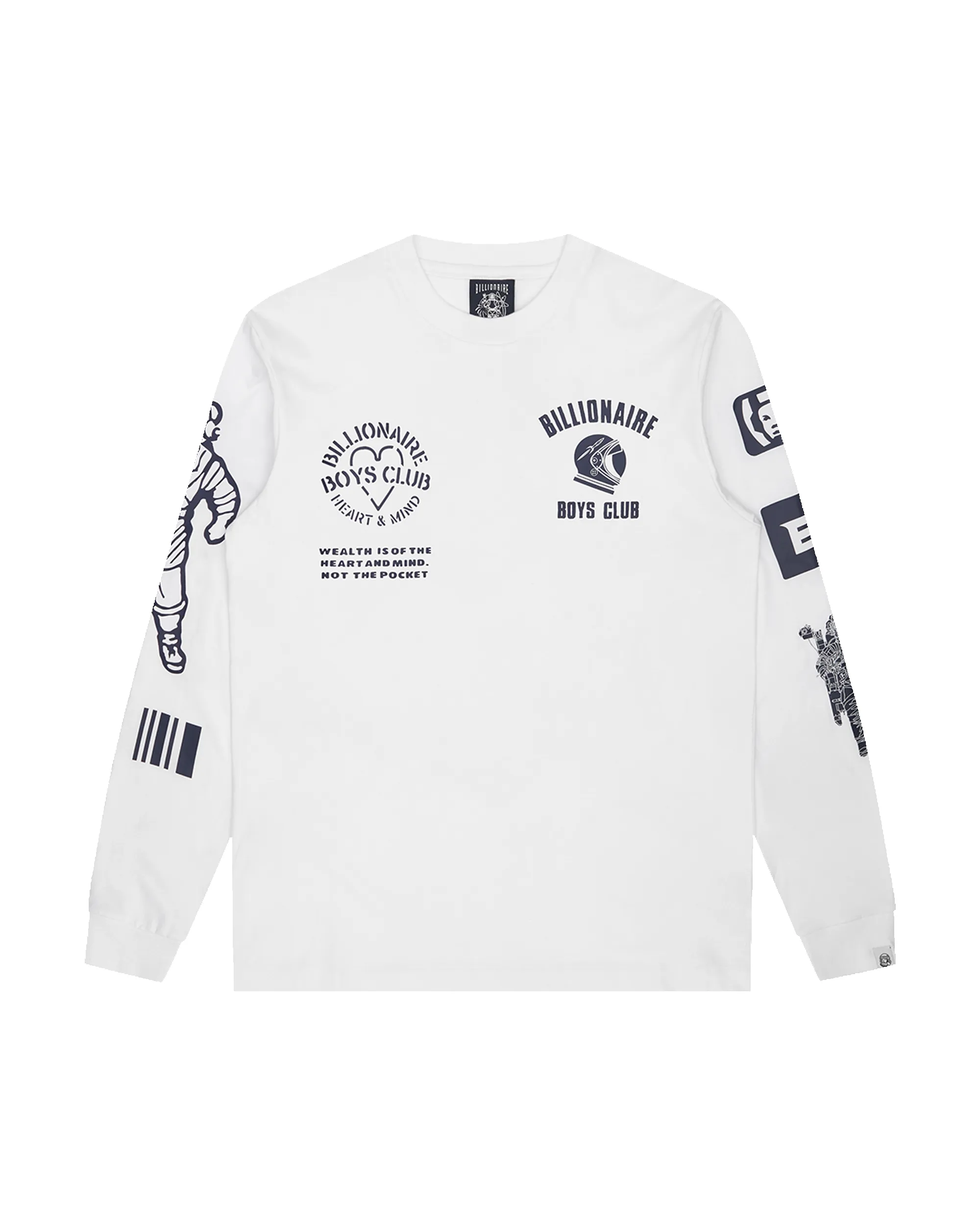 Multi Graphic Long-Sleeve T-Shirt sold by Billionaire Boys Club