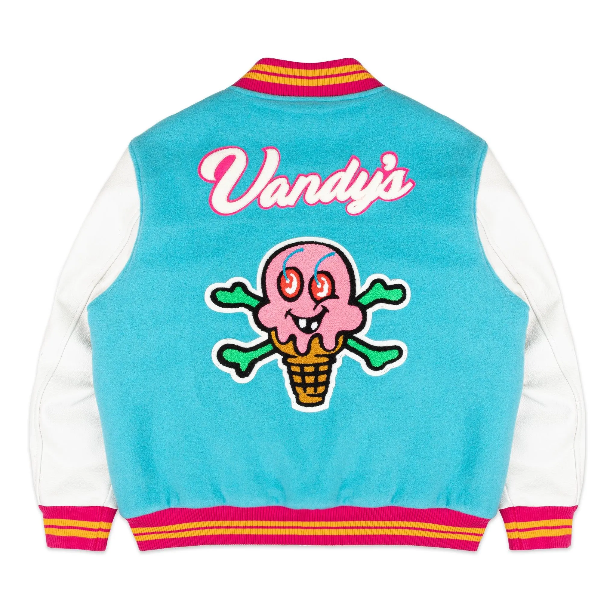 ICECREAM x VANDY BURGER VARSITY JACKET | Parallel